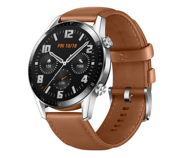 Huawei Watch GT 2 Classic 46mm srebrny - 514704 - zdjęcie